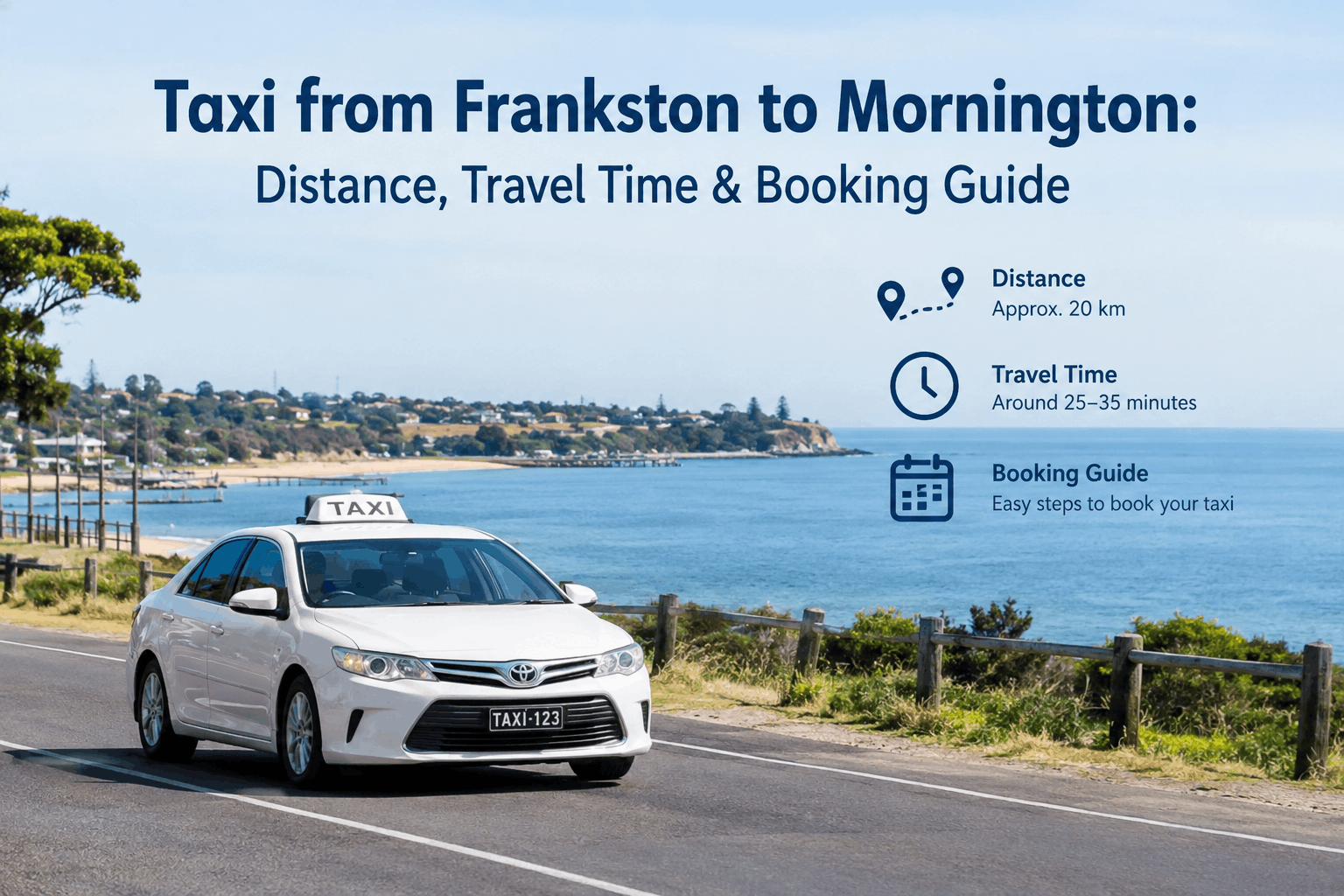 Taxi from Frankston to Mornington: Distance, Travel Time & Booking Guide